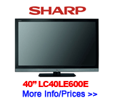 Sharp Aquos LC40LE600E