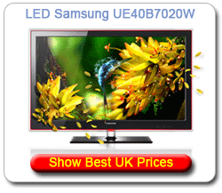 UE40B7020W - Samsung LED UK Prices